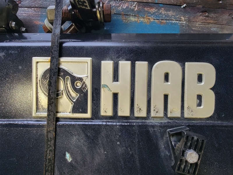 HIAB #017T-2, truck mounted loading crane, new surplus - Image 9