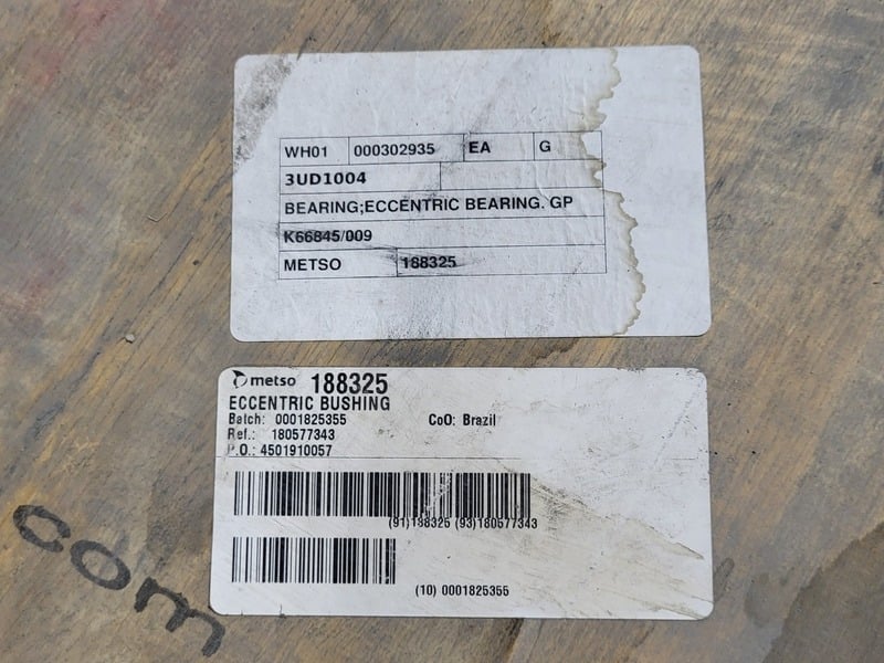 Metso #188325, eccentric bushing, new surplus - Image 2