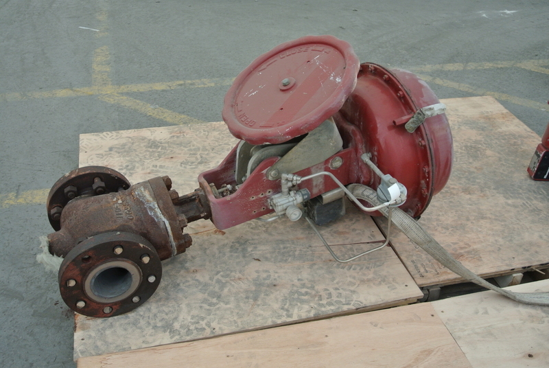 4" Masoneilan #88-21124, class 600 globe control valve & actuator - Image 3