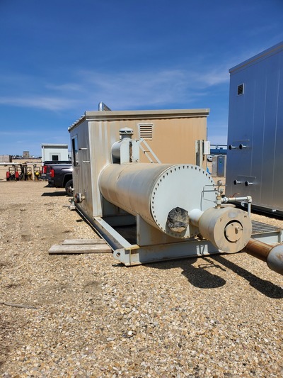 0.5 MMBTU/hr Rushton, Line Heater, 3" coil diameter, 2025 psi, 198&deg;F, 2004 - Image 1