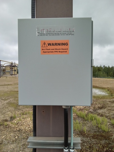 12" x 60' Brook Welding Services, guyed flare stack - Image 6