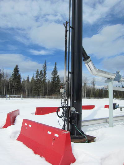 8" x 65' FlareTech, self supported flare stack, 2013 - Image 2