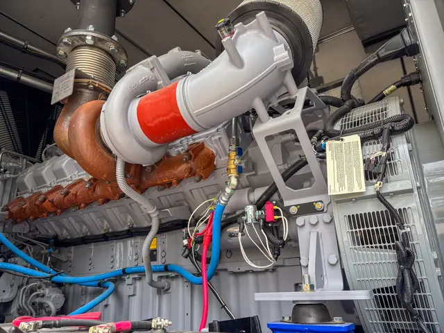 1000 KW MTU #DS1000, Diesel Generator, 1504 amps, 1800 RPM, 277/480 Volts, 3PH, 2025, New - Image 4