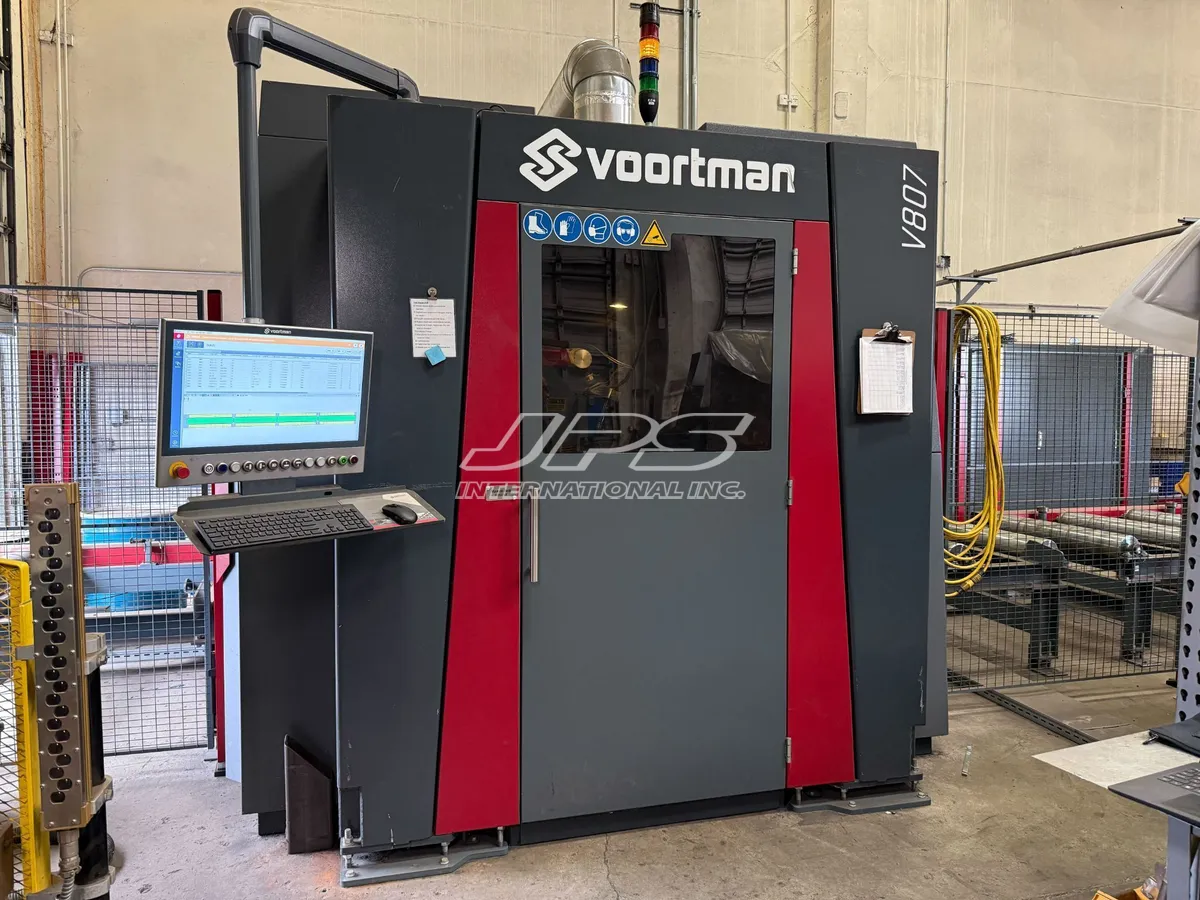 Voortman #V807, Complete Robotic Beam Coping System, 41" max. profile width, 18" max. profile height - Image 2