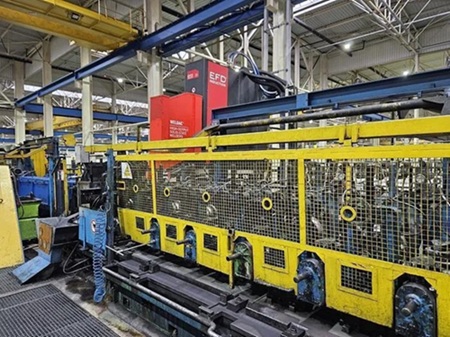 1.3"-4" Oto Mills, Rafted Tube Mill Line w/ Mair Packaging Line, 0.25" wall thickness, Double-End Uncoiler - Image 1