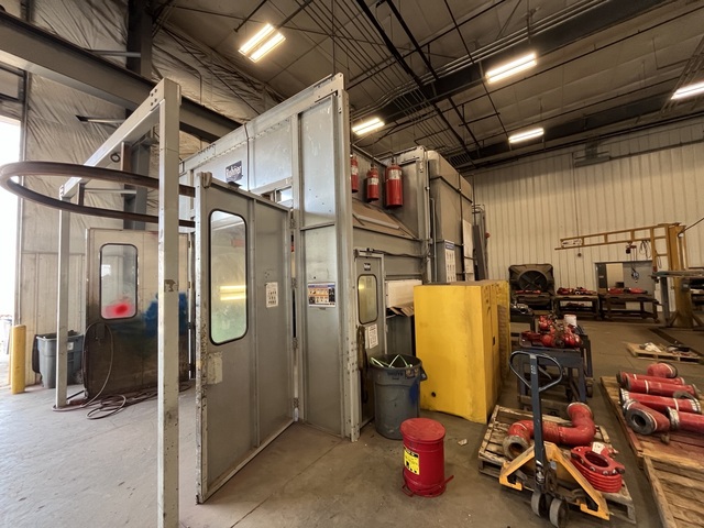 Rohner #ISD-14-10-26-CP, Semi Downdraft Paint Booth, 14' width x 10' H x 26' L, 2019 - Image 5