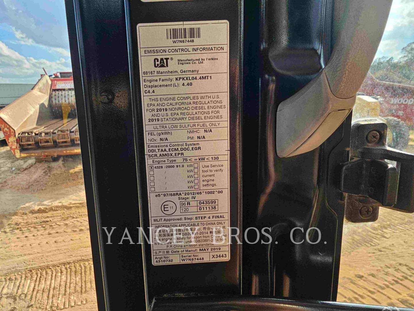 Caterpillar 316FL, Crawler Excavator, 2732 hours, S/N: YDL21109, 2019 - Image 8