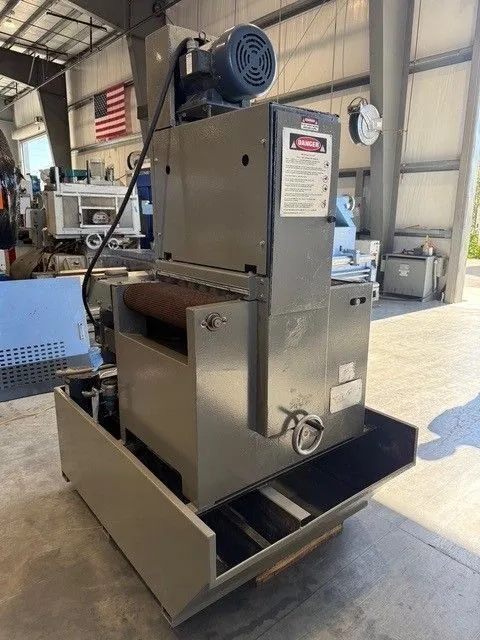 19" Timesavers #50-19MW, wet belt sander, (2) front & rear hold down rollers - Image 5