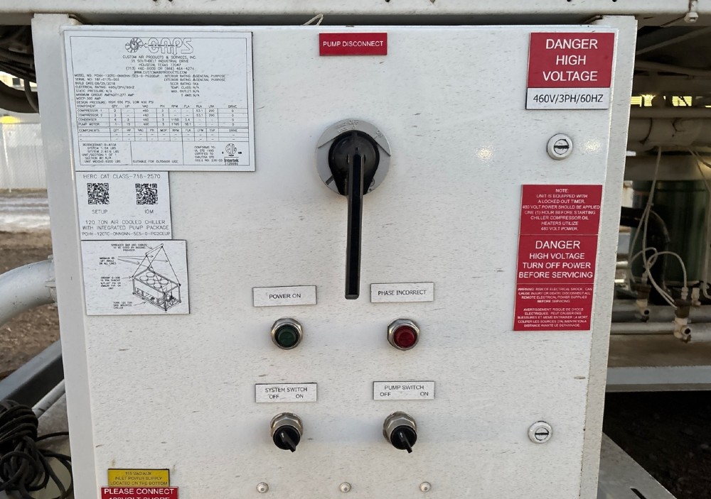 120 Ton, York #YLAA, air cooled chiller, ( 80 100 150 200 250 ) (2 available) - Image 5