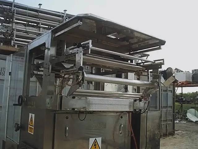 Sandiacre Packaging Machinery Ltd. #TG400LX, single tube intermittent motion bag filler and sea, 6' 10" - Image 10