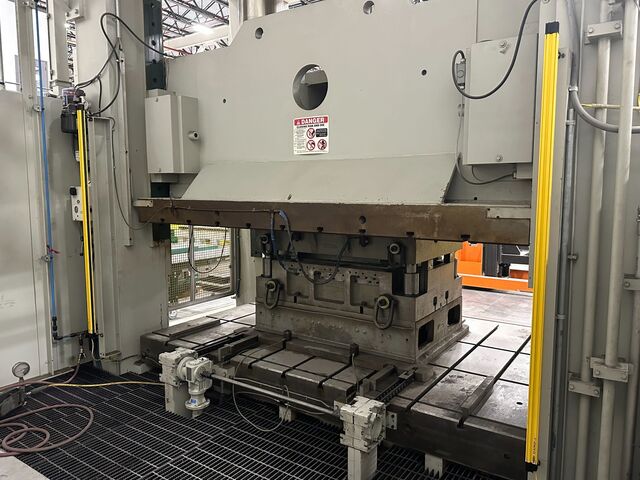 1350 Ton, Pacific #1350D-10/80, hydraulic press, 48" stroke, 66" daylight, 120" x80" bed, 1650 gallon - Image 5