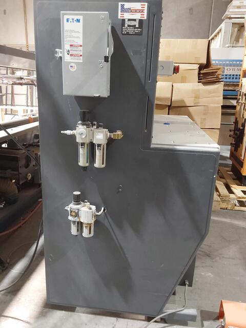 Pillar #CMJ-HSK, Coping Machine, 8" width x 5" diameter, dual spindle, 10 HP - Image 2