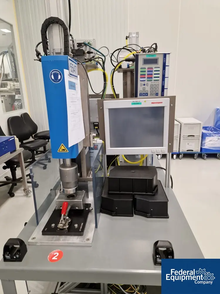 Hermann #VE-20-Slim-Line-Dialog-2400, Ultrasonic Welding System, 2400W, 2012 - Image 3