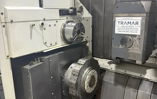 Nakamura Tome #Super-NTMX, CNC multi-axis turning/milling center, 9 axis, 6" chuck, 2" bar, 7.9" turn, 30.7" - Image 6