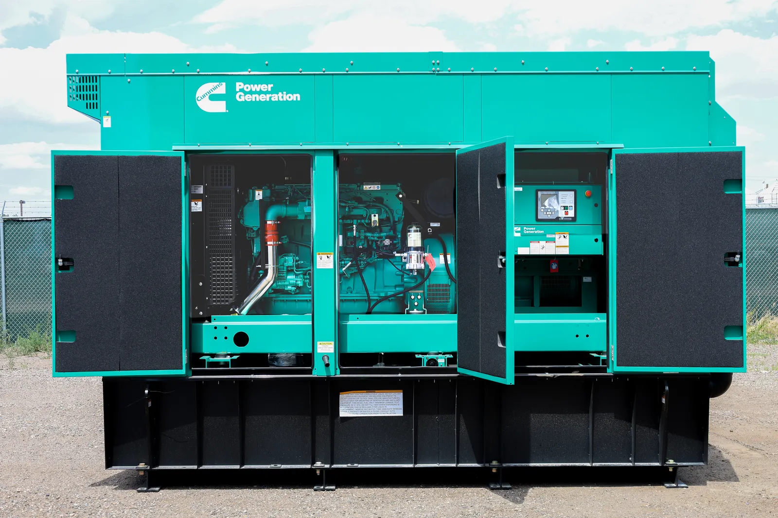 500 KW Cummins #500DFEK, Diesel Generator, 864 amps, 277/480 Volts, 3PH, 2025, New - Image 3