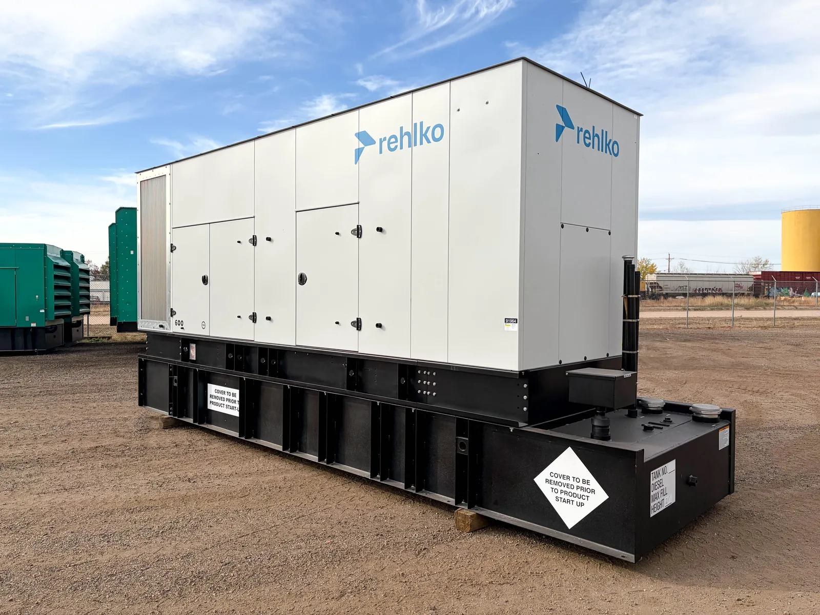 600 KW Kohler, Rehlko #16.12L, Diesel Generator, 277/480 Volts, 2025, New - Image 1