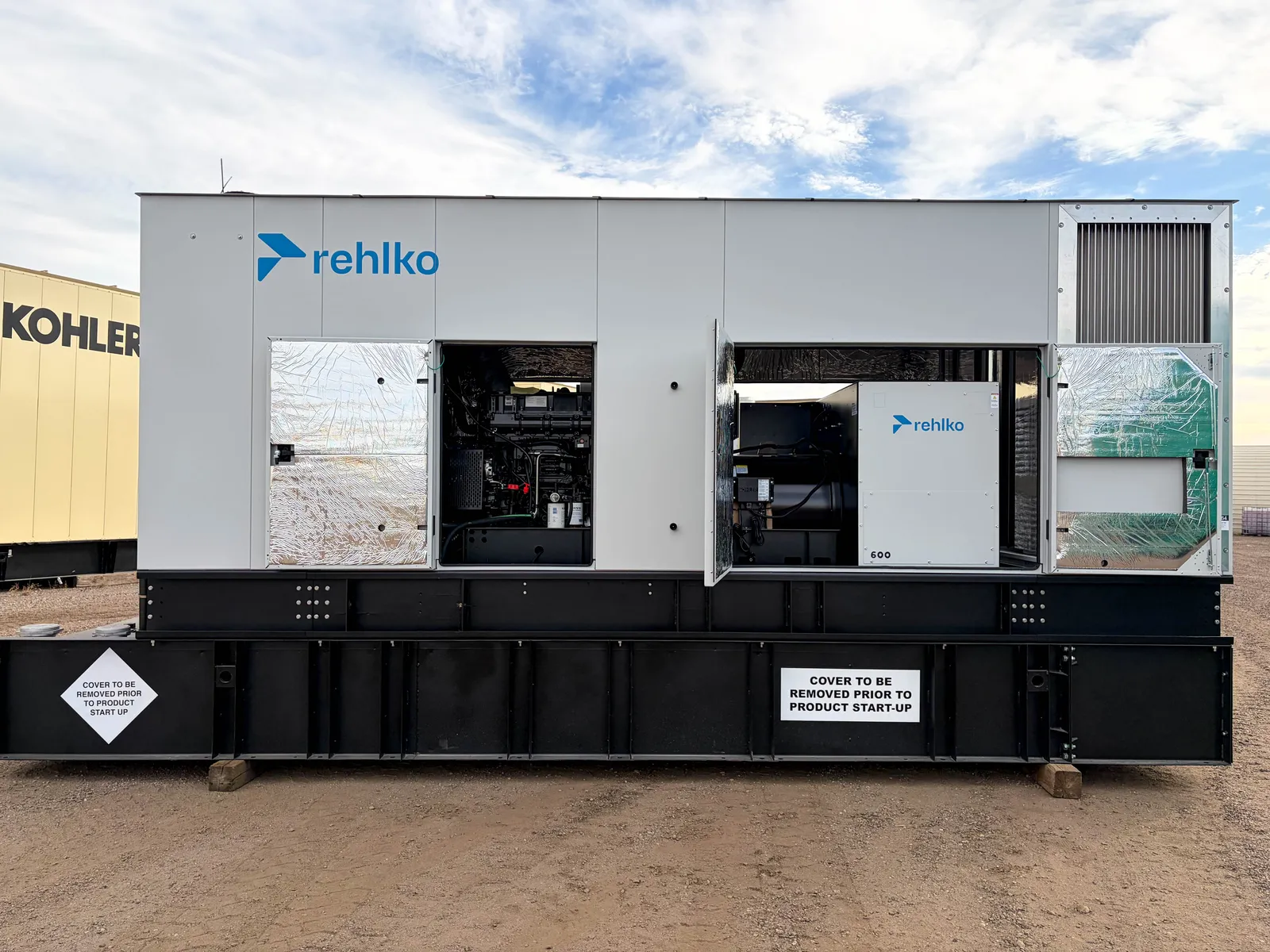 600 KW Kohler, Rehlko #16.12L, Diesel Generator, 277/480 Volts, 2025, New - Image 3