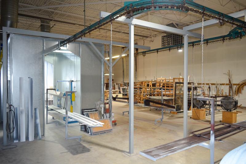 Supreme Air Systems, Conveyorized Paint Spray Line, (2) Open Face Free-Standing Dry Filter Paint Spray - Image 4