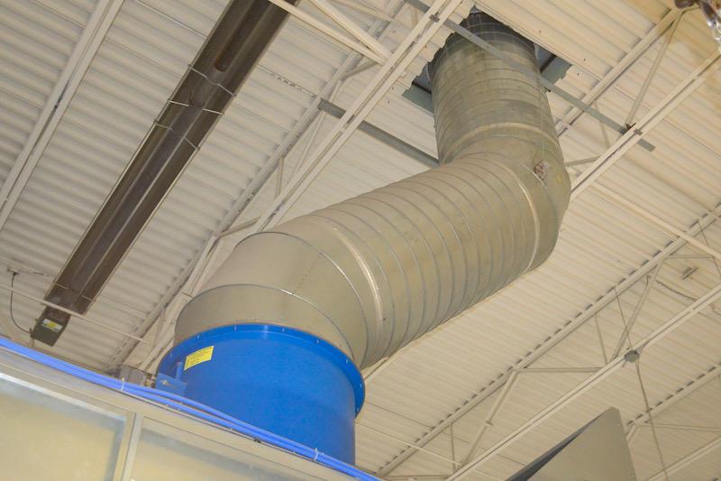 Supreme Air Systems, Conveyorized Paint Spray Line, (2) Open Face Free-Standing Dry Filter Paint Spray - Image 10