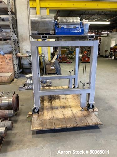 Sharples #P-660, Decanter Centrifuge, 6000 RPM, Stainless Steel, 7.5 HP, replacements, Stainless Steel, stand - Image 2
