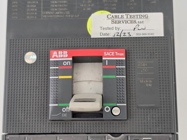 150 Amp. ABB SACE, TMAXXT4H250, Circuit Breaker, XT4 Kit, 3P, 600 Volts - Image 4