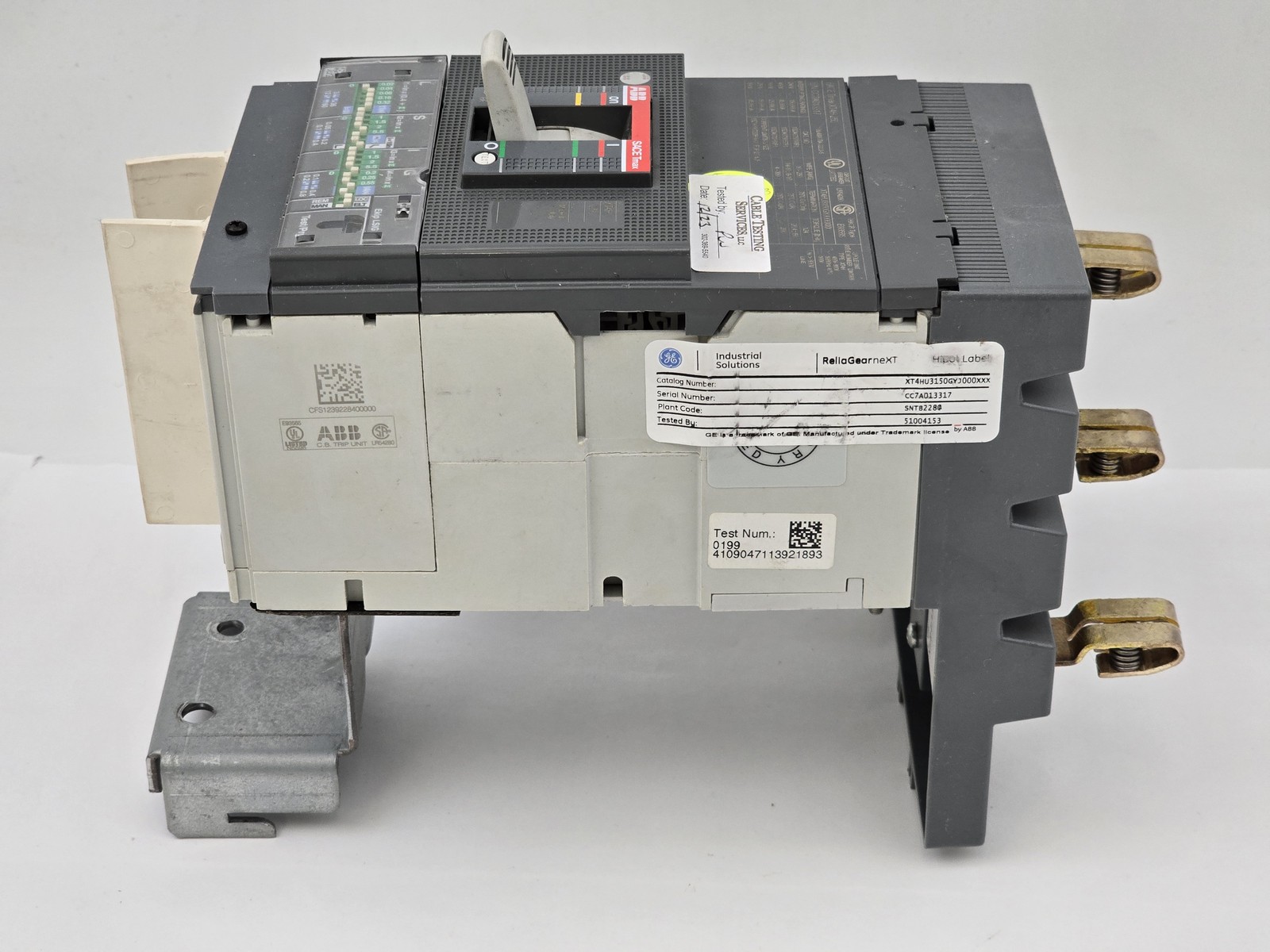 150 Amp. ABB SACE, TMAXXT4H250, Circuit Breaker, XT4 Kit, 3P, 600 Volts - Image 8