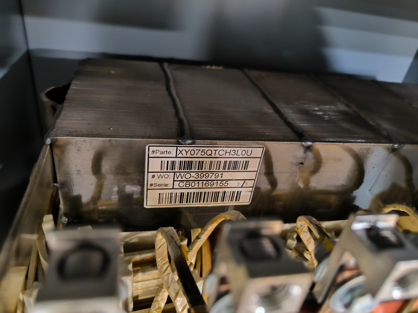 75 kVA, 600Y/346 Primary, 208Y/120 Secondary Hammond Y075QTCH3L0U, Autotransformer, H600Y-L208Y, 3PH, 3R - Image 4