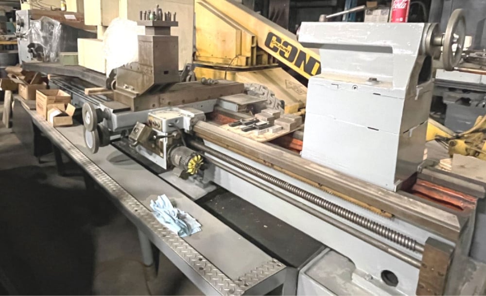 52" x 200" Edelstaal, 36" OCS, 61.5" Gap, 4.125" HIS., 8-1250 RPM, I/M, 30 Hp, D-1-11, TA, 19.5" Chk, 1978 - Image 3