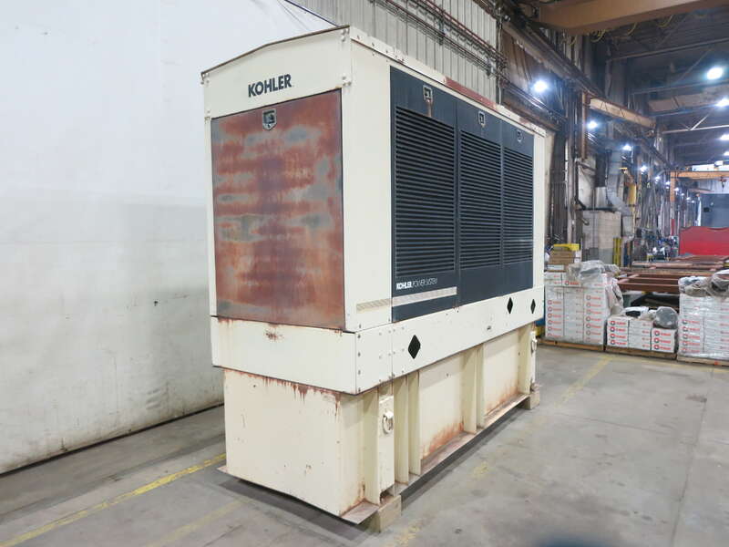 300 KW Kohler #300REOZD, diesel generator set, 277/480 Volts, 490 HP @ 1800 RPM, 983 hours, Detroit Diesel - Image 2