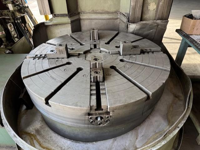48" Summit, CNC vertical turret lathe, 4-jaw, 55" sw, 50" height under rail, 50 HP, forward & reverse rotation - Image 2
