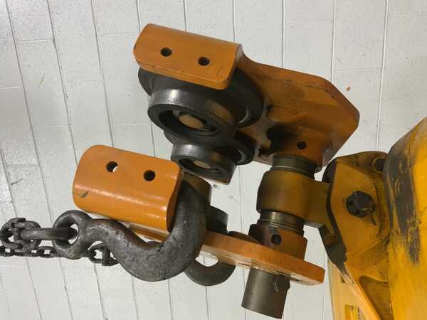 5 Ton, Harrington #38SY6966, electric chain hoist, trollet, pendant Control, 4.7 HP, 12 FPM - Image 4