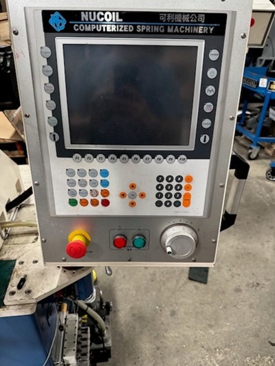 Nucoil #EX-625, CNC Wire Former, 0.024"-0.091" wire diameter, 2.36" max. leg length, 295 FPM, 12 KW, Laser - Image 5