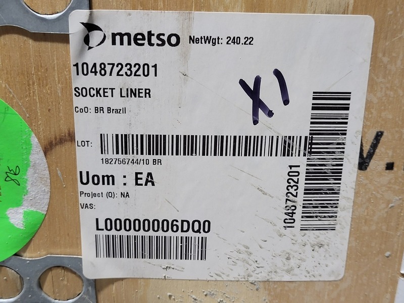 Metso #1048723201, Socket Liner - Image 2