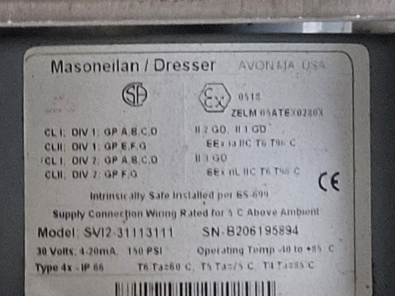 8" Masoneilan #30-30242, Class 150 Rotary Control Valve w/ Actuator - Image 3