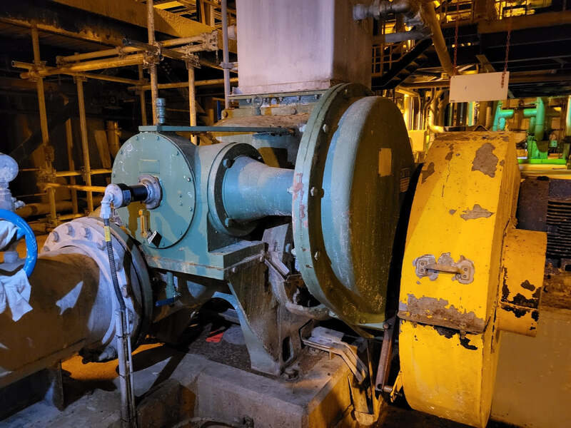 Clove-Rotor Thick Stock Pump w/ Electric Motor, 200 HP, 575 Volts, 1185 RPM - Image 1