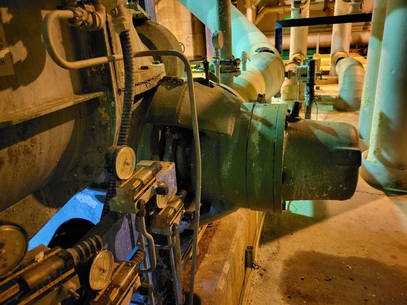 Clove-Rotor Thick Stock Pump w/ Electric Motor, 200 HP, 575 Volts, 1185 RPM - Image 3