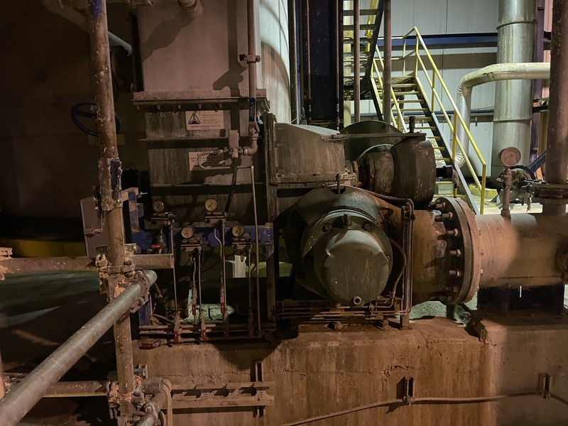 Clove-Rotor Thick Stock Pump w/ Electric Motor, 200 HP, 575 Volts, 1185 RPM - Image 5