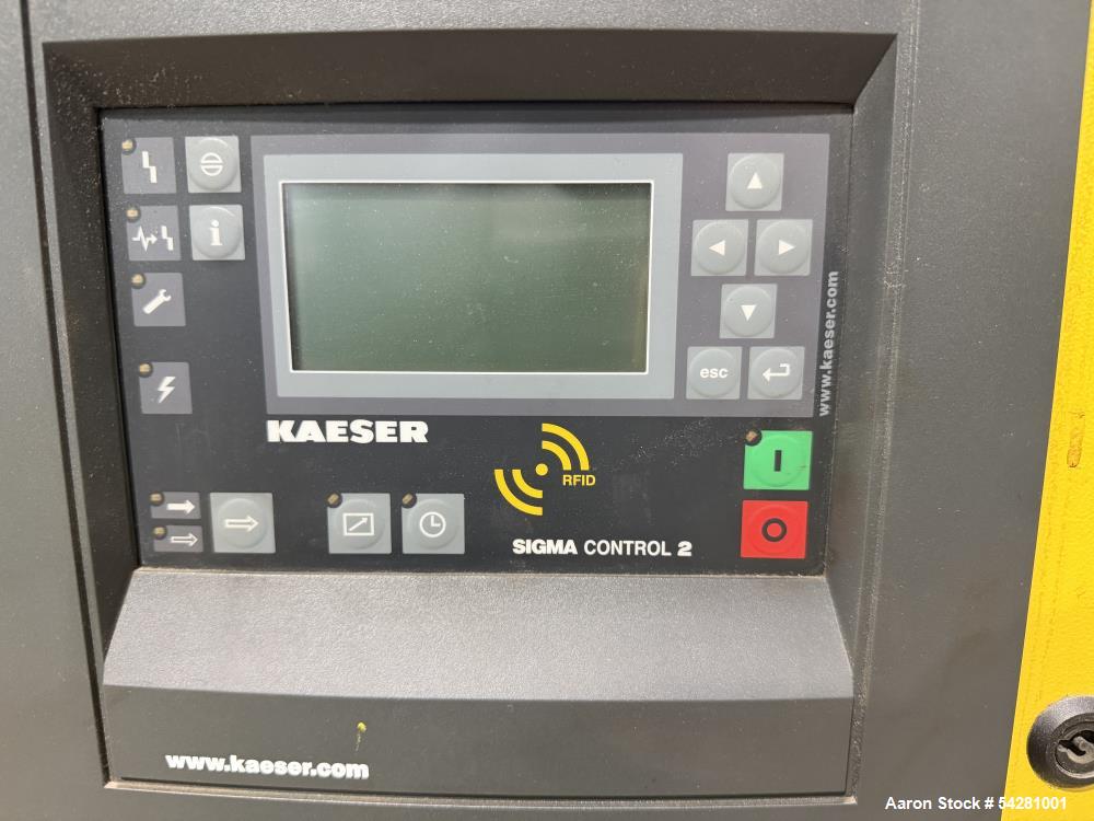 112 CFM, 125 PSIG, Kaeser #ASD-25, Rotary Screw Air Compressor, 25 HP, Sigma Control 2, 3550 RPM, 39567 - Image 6