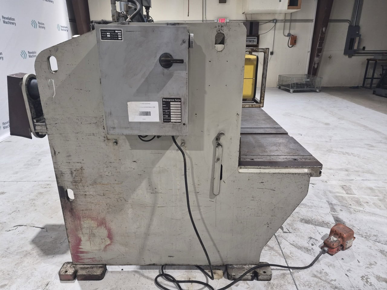 1/4" x 10' Accurshear #625010, Shear, 23 SPM, 20 HP, Back Gauge, 1996 - Image 6