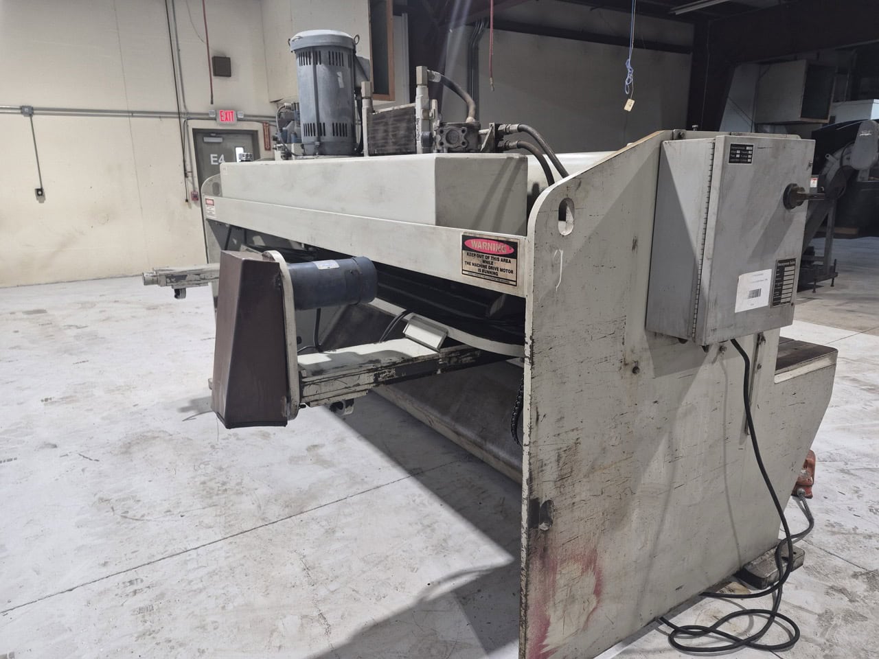 1/4" x 10' Accurshear #625010, Shear, 23 SPM, 20 HP, Back Gauge, 1996 - Image 7