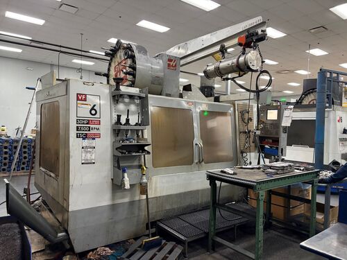 Haas #VF-6/50, vertical machining center, 64" X, 32" Y, 30" Z, 7500 RPM, 30 automatic tool changer, 30 - Image 1