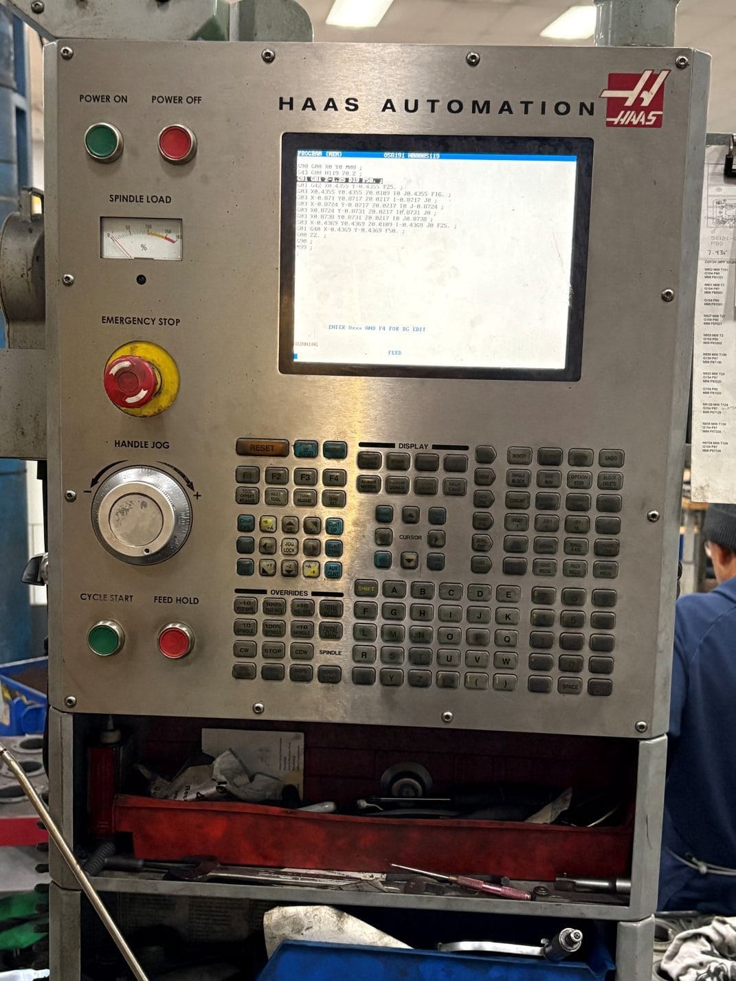 Haas #VF-6/50, vertical machining center, 64" X, 32" Y, 30" Z, 7500 RPM, 30 automatic tool changer, 30 - Image 8
