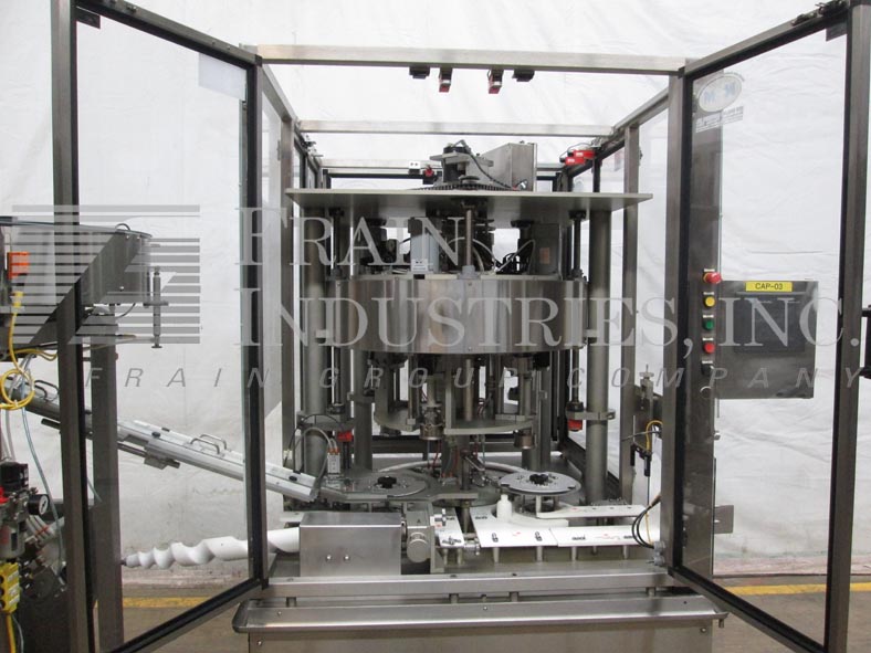 New England #NERCCE-2004-S, 4 head, Stainless Steel, rotary chuck capper, 15-70mm capacity, 2-1/4" wide x 44" - Image 2