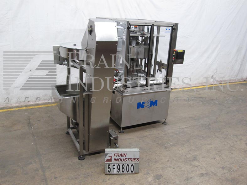 New England #NERCCE-2004-S, 4 head, Stainless Steel, rotary chuck capper, 15-70mm capacity, 2-1/4" wide x 44" - Image 5