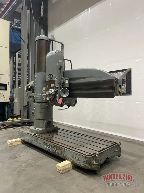 7' -19" Carlton #4A, radial arm drill - Image 4
