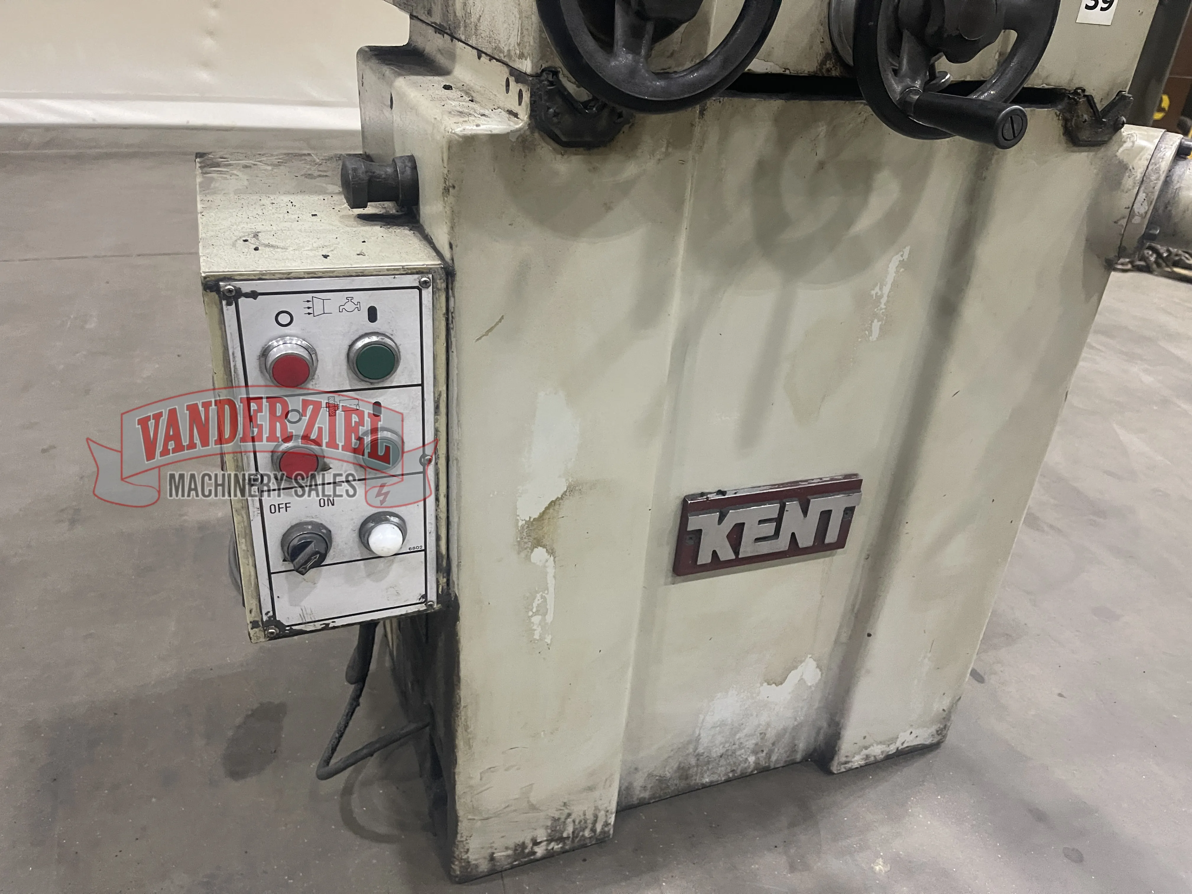 6" x 12" Kent #KSG-200, hand surface grinder - Image 9