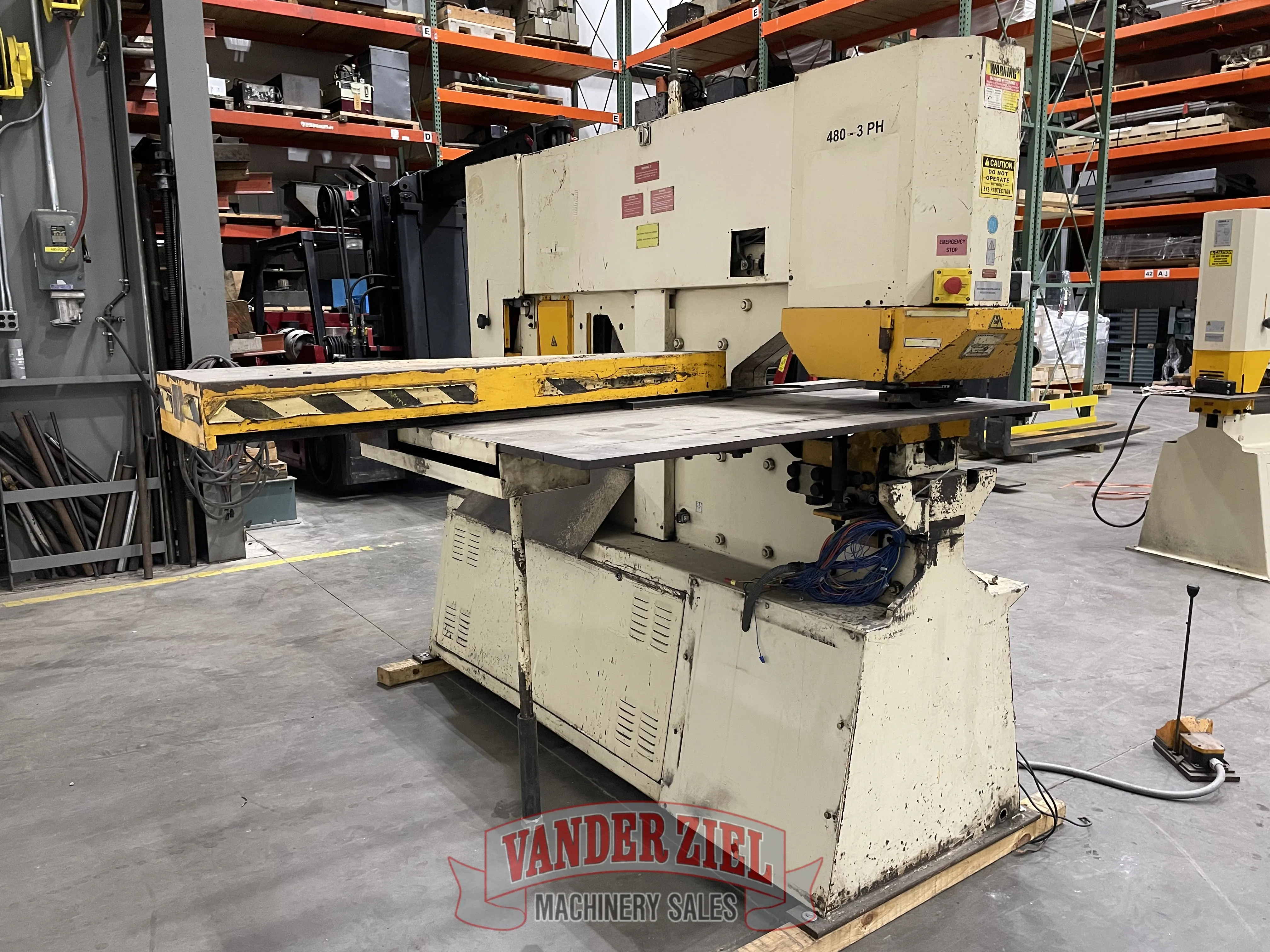 5" x 5" x 1/2" Geka #Hydracrop-110/80SD, ironworker, 110 ton, 12.5 HP - Image 4