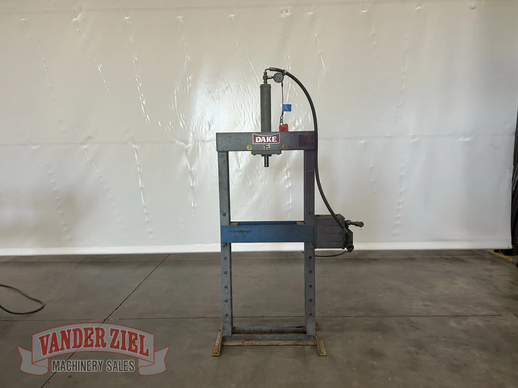 10 Ton, Dake #E10, H-frame press - Image 1