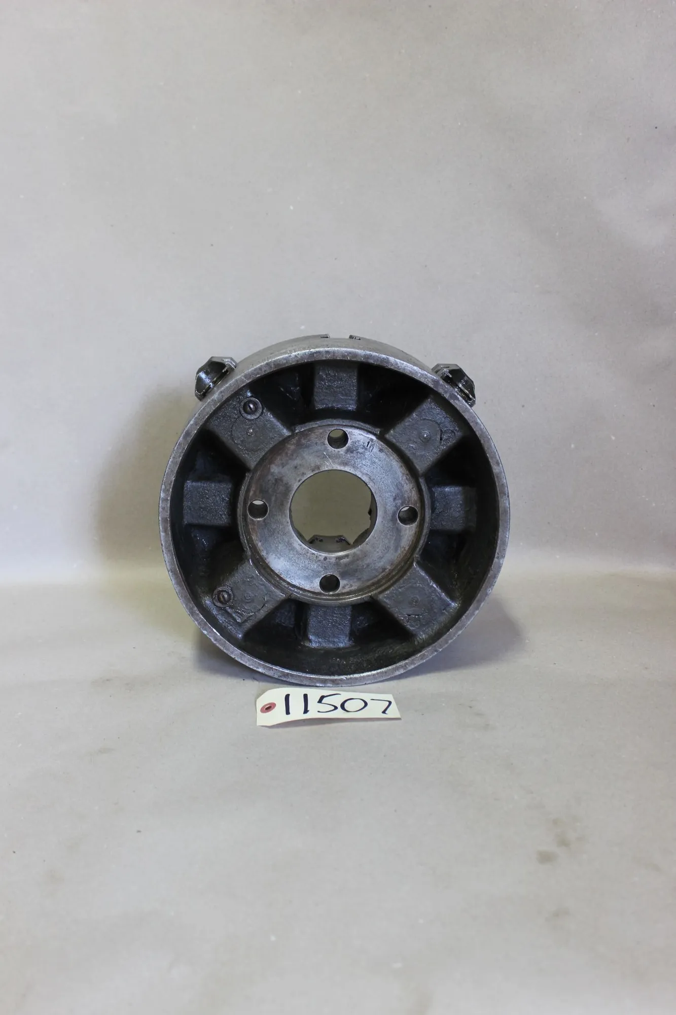 12" Skinner Co., 4-jaw chuck, 3" thru hole - Image 2