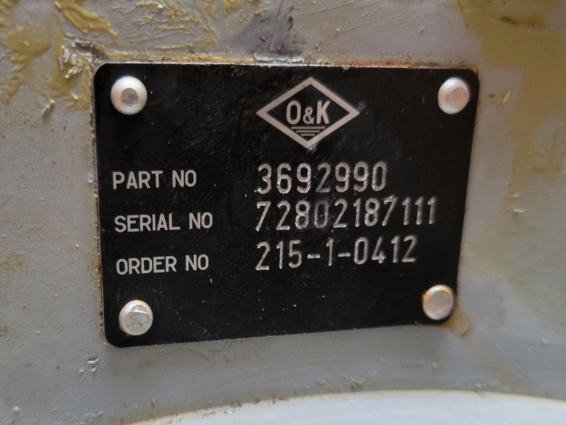 O & K #3692990, swing transmission, refurbished/rebuilt - Image 2